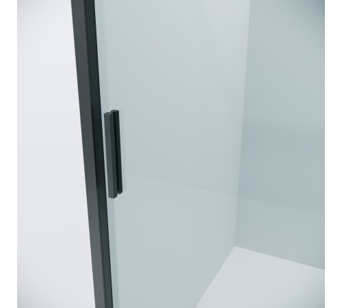 Душевое ограждение Grossman Style 100.K33.05.100.21.00-200.K33.05.100.21.00 (100х100х195) раздвижная,черный матовый,стекло прозрачное