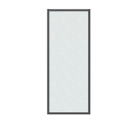 Боковая стенка Grossman Style 200.K33.05.70.21.02 (70х195) черный матовый,стекло шиншилла