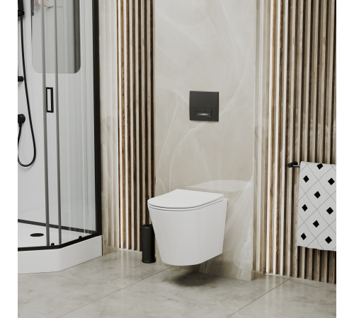 Клавиша смыва Grossman Classic 800.T1.04.210.210 черный матовый