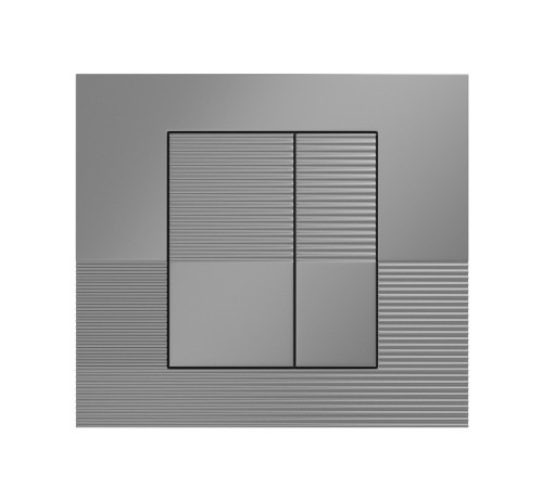 Клавиша смыва Grossman Pragma 800.T1.03.110.110 хром матовый