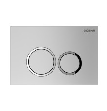 Клавиша смыва Grossman Galaxy 700.K31.01.110.110 хром матовый