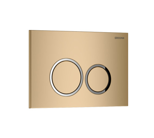 Клавиша смыва Grossman Galaxy 700.K31.01.310.310 золото матовый