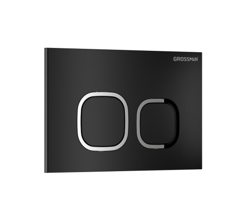 Клавиша смыва Grossman Cosmo 700.K31.02.210.210 черный матовый