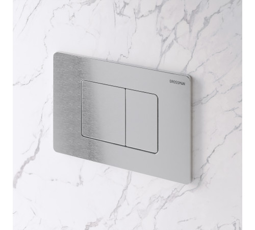 Клавиша смыва Grossman Classic 700.K31.04.12M.12M хром сатиновый