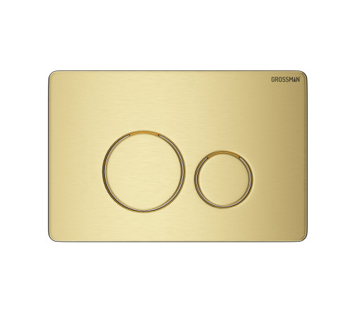 Комплект 3 в 1: Grossman инсталляция 900.K31.01.000+клавиша 700.K31.05.32M.32M золото сатиновый+унитаз GR-4411SQ