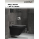 Комплект 3 в 1: Grossman инсталляция 900.K31.01.000+клавиша 700.K31.03.210.210 черный матовый+унитаз GR-4440BMS