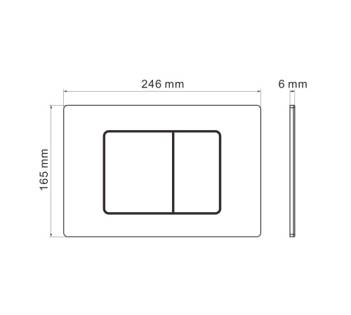 Комплект 3 в 1: Grossman инсталляция 900.K31.01.000+клавиша 700.K31.04.12M.12M хром сатиновый+унитаз GR-4440BMS