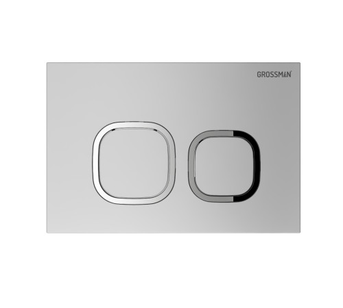 Комплект 3 в 1: Grossman инсталляция 900.K31.01.000+клавиша 700.K31.02.110.110 хром матовый+унитаз GR-4440S