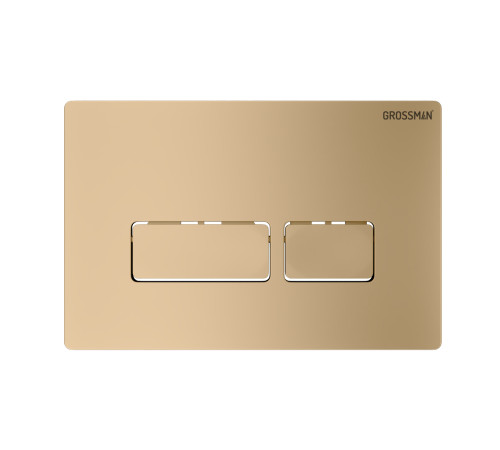 Комплект 3 в 1: Grossman инсталляция 900.K31.01.000+клавиша 700.K31.03.310.310 золото матовый+унитаз GR-4441S