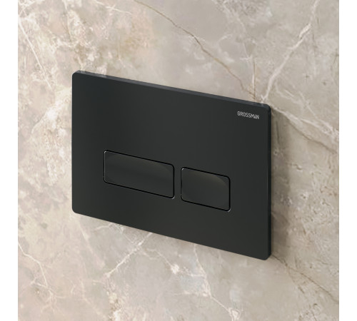 Клавиша смыва Grossman Pragma 700.K31.03.210.210 черный матовый