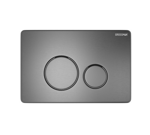 Комплект 3 в 1: Grossman инсталляция 900.K31.01.000+клавиша 700.K31.05.42M.42M графит сатиновый+унитаз GR-4414S