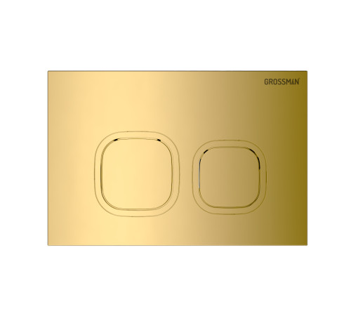 Комплект 3 в 1: Grossman инсталляция 900.K31.01.000+клавиша 700.K31.02.300.300 золото глянцевый+унитаз GR-4455GWS