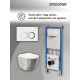 Комплект 3 в 1: Grossman инсталляция 900.K31.01.000+клавиша 700.K31.02.000.000 белый+унитаз GR-4455SWS