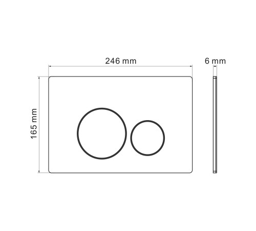Комплект 3 в 1: Grossman инсталляция 900.K31.01.000+клавиша 700.K31.05.01M.01M белый матовый+унитаз GR-4455SWS