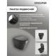 Комплект 3 в 1: Grossman инсталляция 900.K31.01.000+клавиша 700.K31.01.110.110 хром матовый+унитаз GR-4477BMS