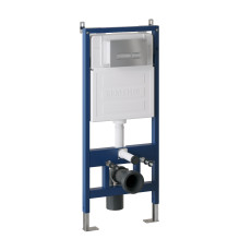 Комплект 3 в 1: Grossman инсталляция 900.K31.01.000+клавиша 700.K31.03.110.110 хром матовый+унитаз GR-4414S