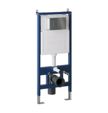 Комплект 3 в 1: Grossman инсталляция 900.K31.01.000+клавиша 700.K31.04.42M.42M графит сатиновый+унитаз GR-4414S