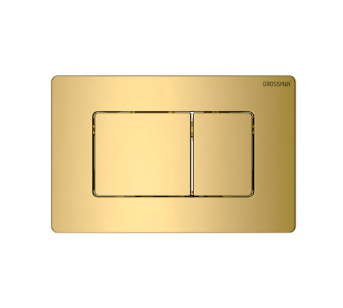 Комплект 3 в 1: Grossman инсталляция 900.K31.01.000+клавиша 700.K31.04.30M.30M золото глянцевый+унитаз GR-4477SQ