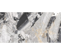 Керамогранит LCM 60120OBS55HG Obsidian 60x120 серый суперполированный под камень