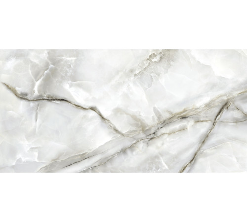 Керамогранит LCM 60120ORO15P Onyx Royal Gray 60x120 серый полированный под камень