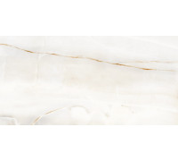 Керамогранит LCM 60120OSM00P Onyx Smoke Light 60x120 белый полированный под камень
