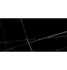 Керамогранит LCM 60120SAA99HG Sahara Noir 60x120 черный суперполированный под мрамор