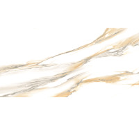 Керамогранит LCM 60120STA31P Statuario Bronze 60x120 бежевый полированный под камень