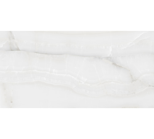 Керамогранит LCM 60120SWX00P Snow Onyx 60x120 белый полированный под камень