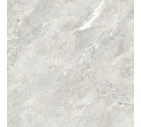 Керамогранит LCM 8080AJA15M Ajax Gray 80x80 серый глазурованный матовый / карвинг под мрамор