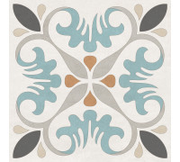 Керамогранит New Trend GP2020DGA01 Design Art Laura 20x20 микс матовый с орнаментом