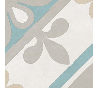 Керамогранит New Trend GP2020DGA13 Design Art Franco 20x20 микс матовый с орнаментом