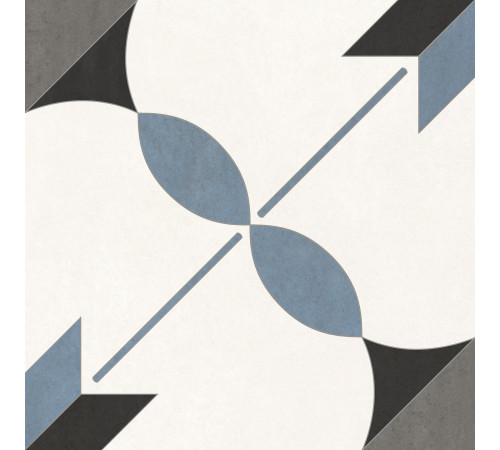 Керамогранит New Trend GP2020DNN15 Design Art Felix 20x20 микс матовый с орнаментом