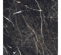 Керамогранит New Trend GP40SAM99L Sanremo Black 60x60 черно-белый лаппатированный под камень