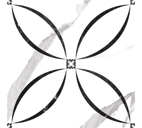 Керамогранит New Trend GP6PRP00 Prima 41x41 бежевая / серая матовая под камень / орнамент