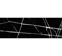 Настенная плитка New Trend WT11CHR99 Chicago Black Rock 60x20 черно-белая глянцевая полосы