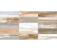 Настенная плитка New Trend WT36CON55 Congo Brick 30x60 серо-бежевая глянцевая под дерево / мозаику