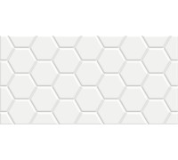Настенная плитка New Trend WT36EDW15 Edelweiss Hexagon White 30x60 белая глянцевая моноколор / под мозаику