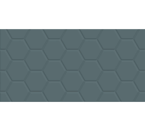 Плитка настенная Edelweiss Hexagon Blue WT36EDW23 300x600x9 Матовая