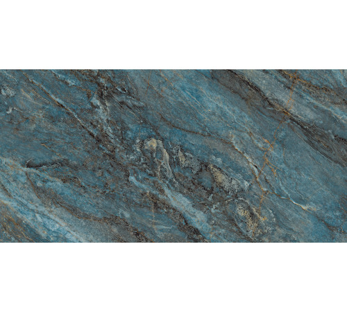 Beam Turquoise Керамогранит бирюзовый 60х120 лаппатированный шайн