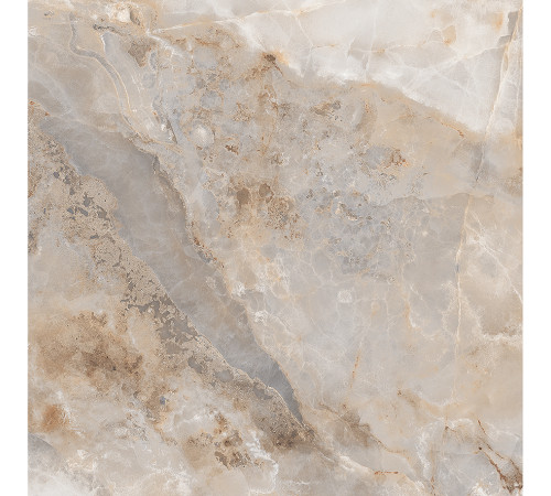 Onyx Magic Brown Керамогранит серо-коричневый 60х60 Полированный