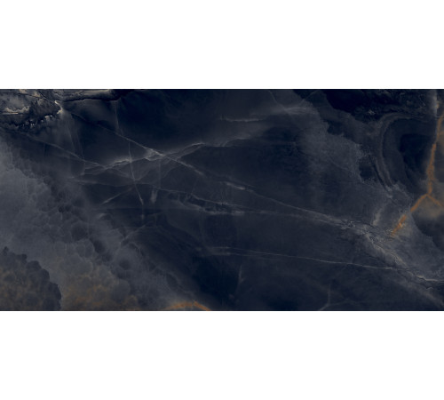 Interstellar Black Керамогранит чёрный 80х160 полированный