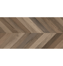 Wood Latina Brown Chevron M Керамогранит коричневый 60х120 матовый карвинг