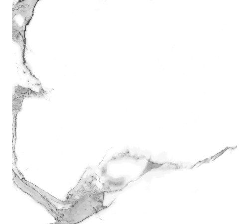 Statuario Crown Керамогранит белый 60x60 матовый