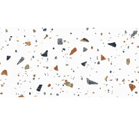 Terazzo Bianco Керамогранит цветной 60х120 матовый карвинг