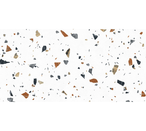 Terazzo Bianco Керамогранит цветной 60х120 матовый карвинг