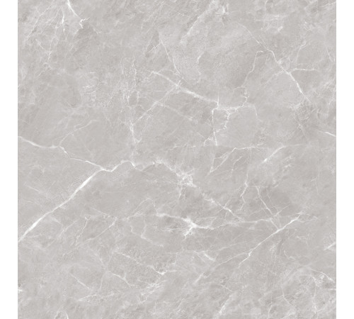Mramor Chic Silver Керамогранит серый 60х60 Полированный