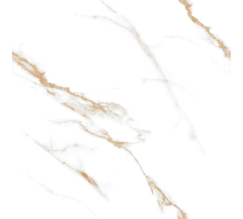 Calacatta Sharp Gold Керамогранит белый 60х60 Полированный