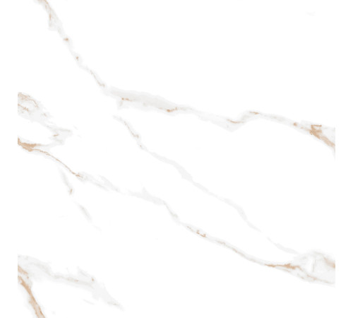 Calacatta Sharp Gold Керамогранит белый 60х60 Полированный