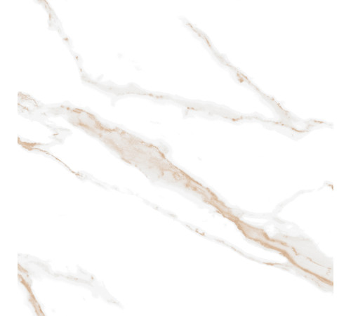 Calacatta Sharp Gold Керамогранит белый 60х60 Полированный