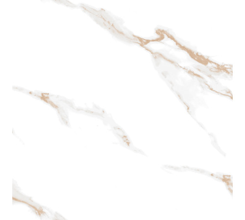 Calacatta Sharp Gold Керамогранит белый 60х60 Полированный